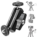 NEEWER Flexible Articulating Magic Arm with Dual Ball Heads, CNC Machined Aluminum Alloy with 1/4" Screws&Holes for Camera Monitor, LED Light
