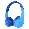 Motorola Sound JR300 Bluetooth Wireless Toddler Headphones with Microphone - Over Ear Kids Bluetooth Headphones with Safe Volume Limit 85dB, Audio…