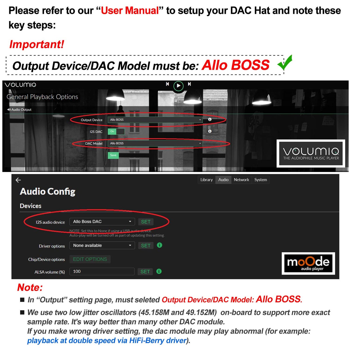 InnoMaker HiFi DAC HAT for Raspberry Pi 5/4/3B+/Zero | PCM5122 384kHz/32bit DAC Audio Card Expansion Board | Dual Oscillators & DOP | RCA/3.5mm