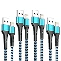 iPhone Charger 4Pack 10ft, [Apple MFi Certified] Lightning Cable 10 Foot Long iPhone Charger Cord Fast Charging Cable for iPhone 13 12 Pro Max Mini…