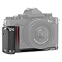 NEEWER CA076 Zfc Handgrip L Shape Grip for Nikon Z fc, Ultra Thin Retro Formfitting Camera Mounting Baseplate with Handle/Brass Shutter Button
