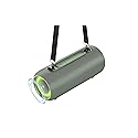 Fisher Portable Bluetooth Speaker IPX5 Waterproof Speaker, 26W PEAK Power Bluetooth Stereo, 7H Playtime, LED Lights, TWS, BT 5.3, Built-in Mic, Hands