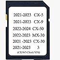 Navigation SD Card Compatible with Year 2021 2022 2023 Model cx5/9,2022 2023 Year Model mx30/cx50