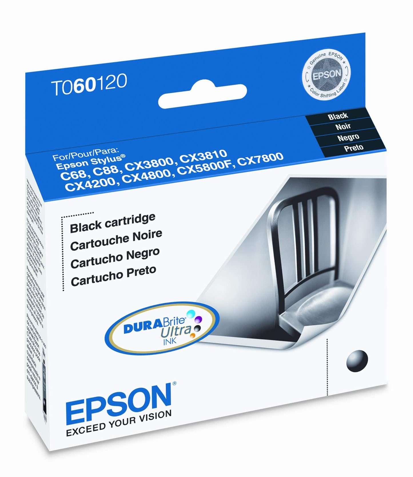 Epson Stylus T060120 T060220 T060320 T060420 Ink Cartridge