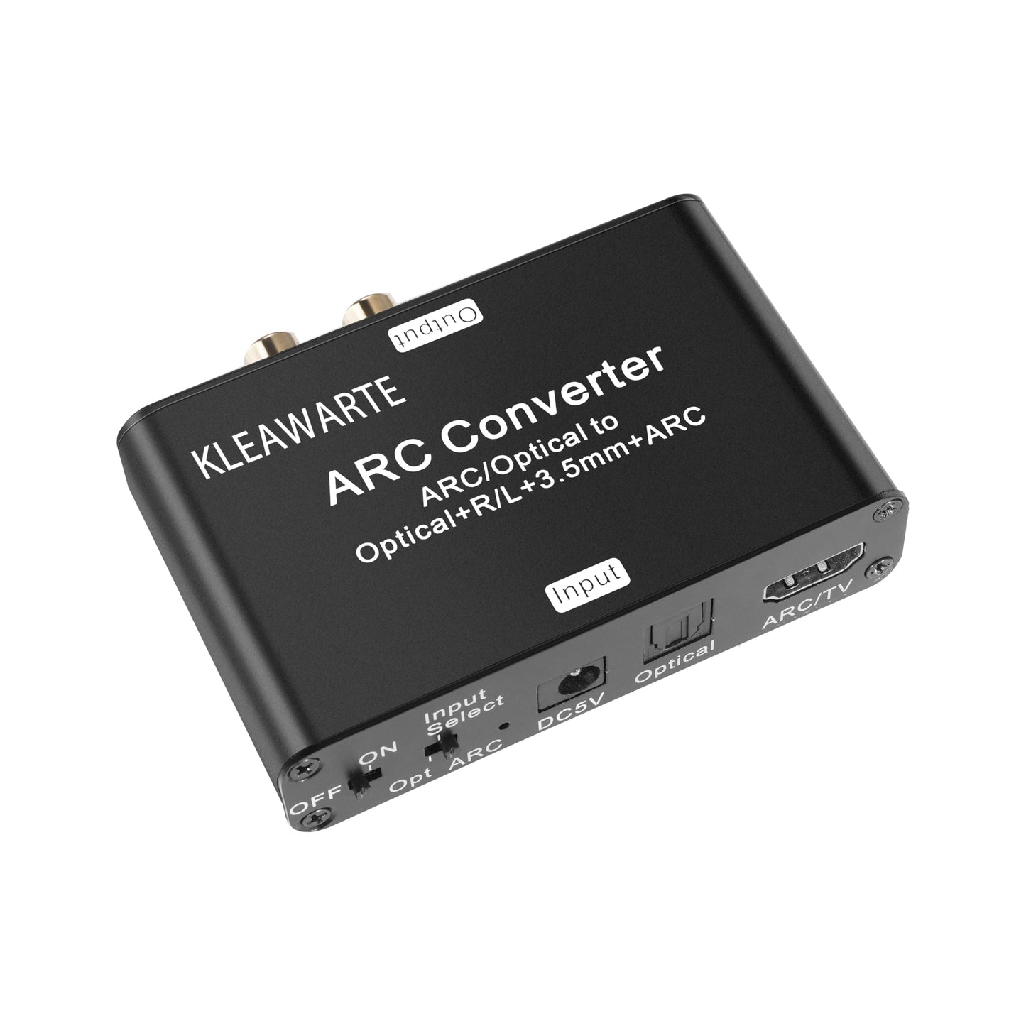 HDMI ARC Audio Extractor Optical/SPDIF HDMI ARC to Optical/SPDIF ARC L/R 3.5mm Jack Stereo DAC Converter Digital to Analog Adapter