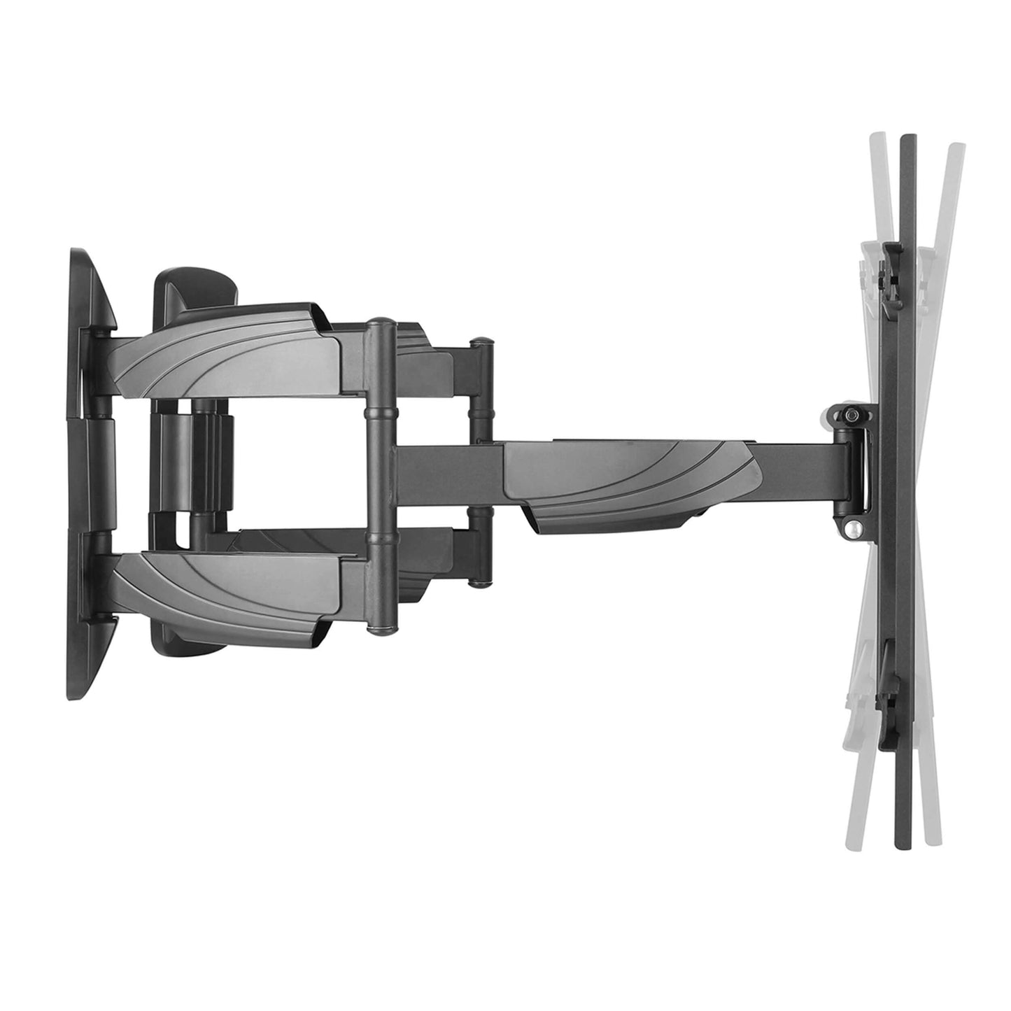 Tripp Lite Swivel/Tilt Corner TV Wall Mount for 37" to 70" TVs and Monitors, Flat/Curved TVs, Black, (DMWC3770M)