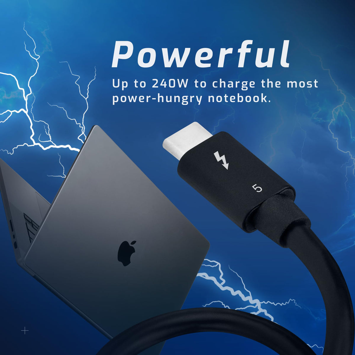 OWC 2.0M Thunderbolt 5 (USB-C) Cable