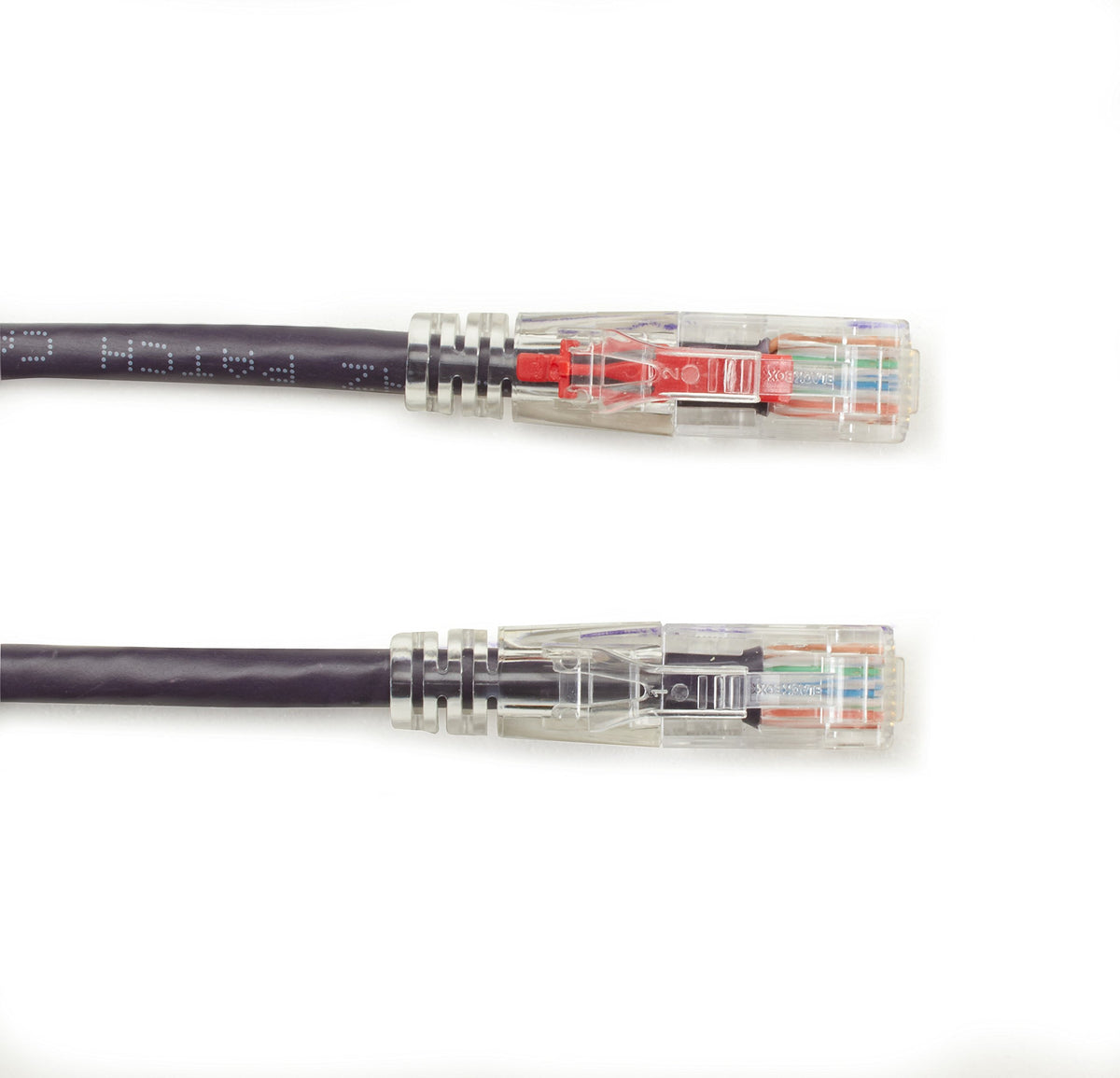 Black Box CAT6 550-MHZ Stranded ETHERNET Patch Cable - UNSHIELDED (UTP), CM PVC, Locking S