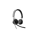 Logitech Zone Wired Noise Cancelling Headset, USB-C with USB-A Adapter - Graphite,Black