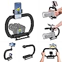 3-Shoe DSLR/Mirrorless/Action Camera Camcorder Phone Stabilizer Expansion Cage Mount Moviemaking Holder Rig YouTube Tiktok Vlogging Video Kit