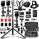PellKing Accessories Kit for Osmo Nano,Included Carrying Case with Belt,135cm Selfie Stick Tripod with Magnetic Mount,Suction Cup,Magnetic