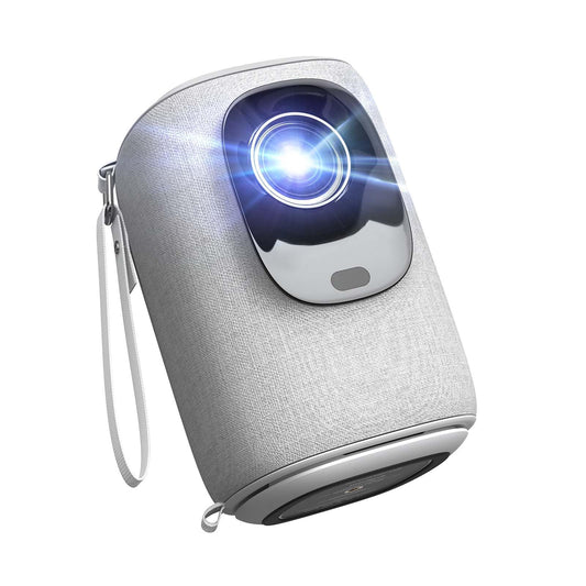 [Electric Focus & Auto Keystone] Mini Projector With WiFi And Bluetooth, ONOAYO GivingYou AY2Pro Portable Projector 550 ANSI, Ultra Low Noise & Lens