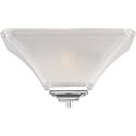 Nuvo Lighting 60/5373 Parker One Light Wall Sconce with Frosted Glass, Brushed Nickel