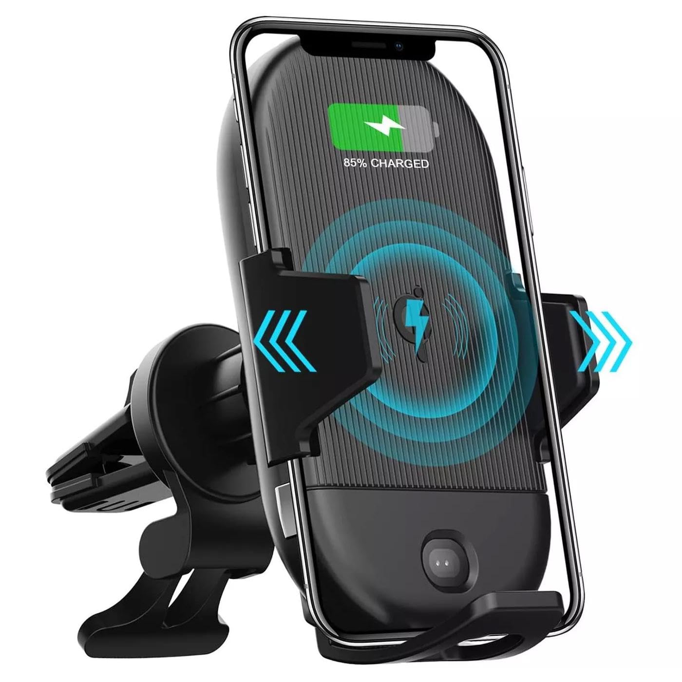Fonus Car Wireless Charger Mount Air Vent Holder Compatible with Motorola Moto G Power 5G (2025,2024), Fast Charge Cradle Dock Auto Sensor 10W