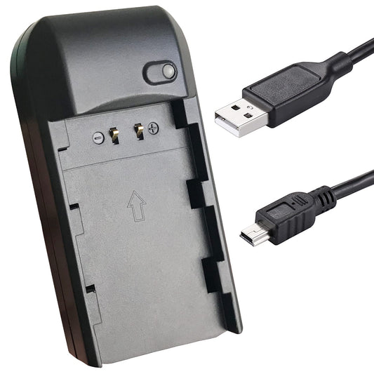 CofunKool Video Camera Camcorder NP-FV5 Battery Charger for NP-FV5 Plus 3.7V 2000mAh Battery and NP-FV5 1000/1500mAh Battery