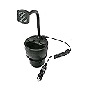 Scosche MAGPCUP MagicMount PowerHub Magnetic Car Cup Holder Phone Mount - Strong Magnet Car Mount for iPhone and Android - Secure Magnetic Cell Phone