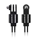 2pcs 360 Swivel Mount Adapter for GoPro Hero 7/6/5/4/3 & Session 8.0/5.4/Fusion