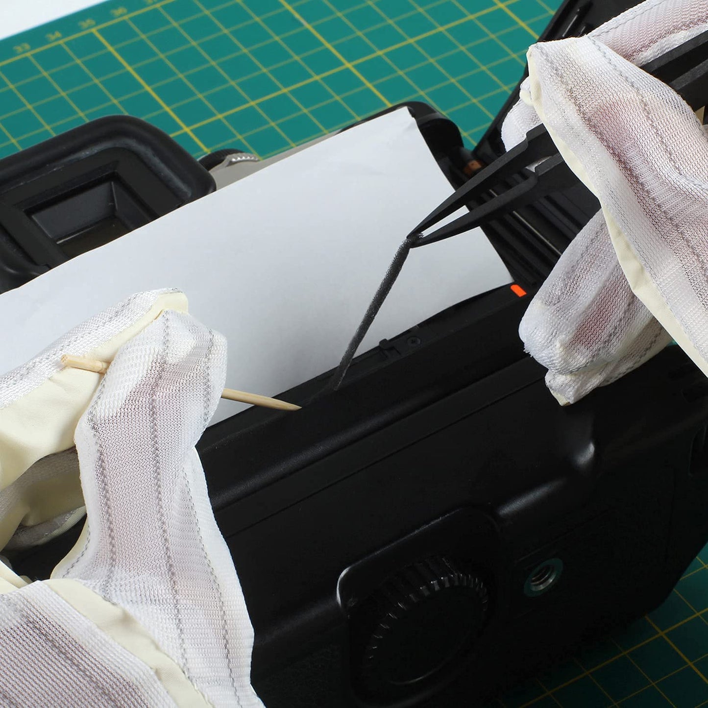 Light Leak Proof Sponge High Density Foam Film Camera Replacement Light Seal Foam with Tongs for 120 135 Film Camera Large Format Camera Film Camera