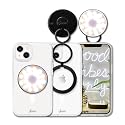 Sonix MagLink Selfie Light and Phone Ring Grip for MagSafe iPhone 17, 16, 15, 14, 13, 12 Series, Magnetic Fully Adjustable Round Ring Light