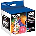 EPSON 320 Standard Capacity (T320) Works with PictureMate PM-400, Multicolor