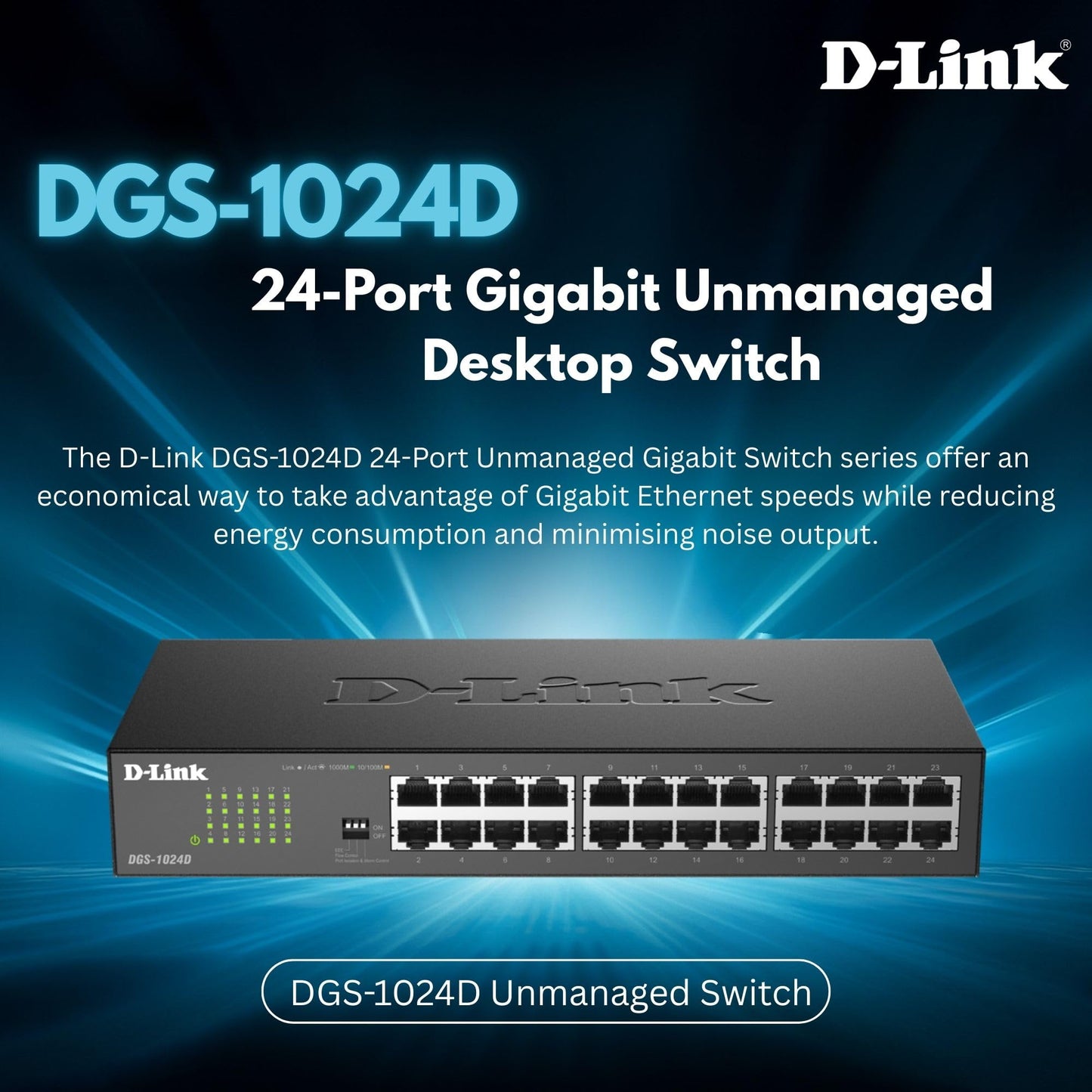 D-Link DGS-1024D Ethernet