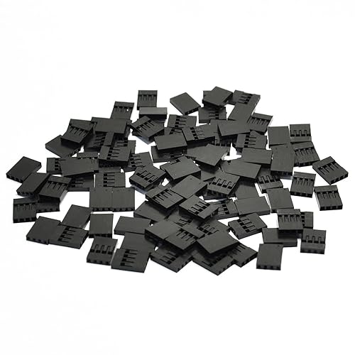 Gikfun 4 Pin Cable Housing for Female Connector Arduino Dupont (Pack of 100pcs) EK1119