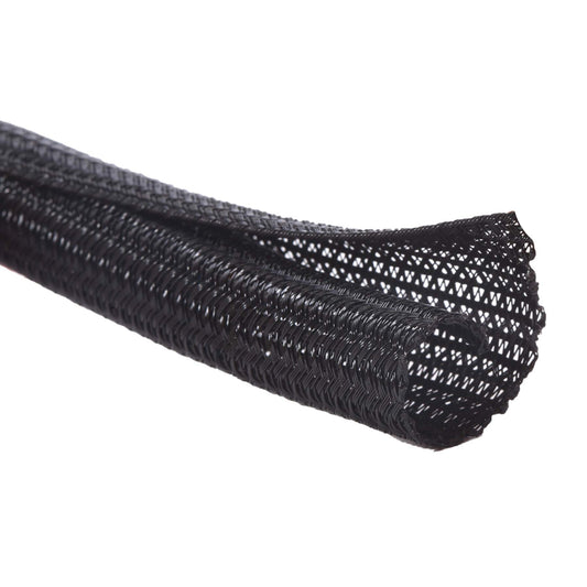 Alex Tech 10ft - 1/2 inch Cord Protector Wire Loom Tubing Cable Sleeve Split Sleeving For USB Cable Power Cord Audio Video Cable - Protect Cat From