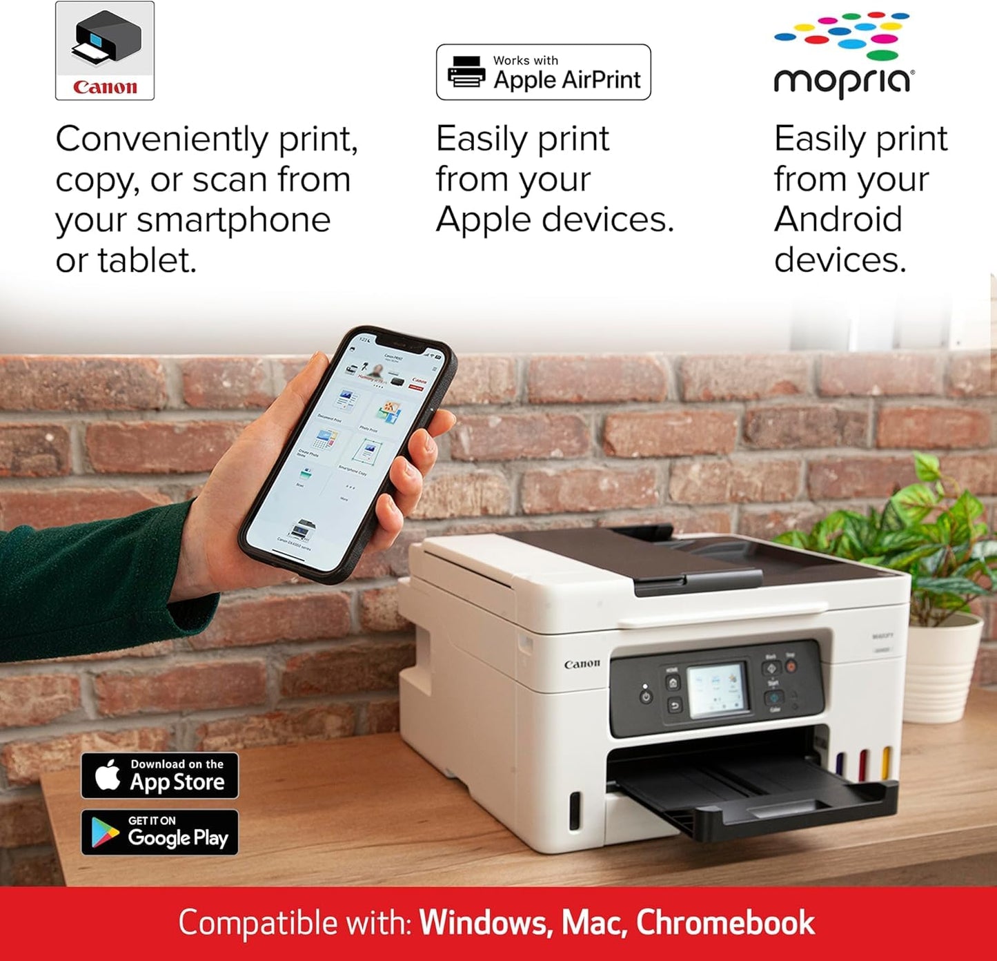 Canon MAXIFY GX4020 All-in-One Printer with 2-Years Ink Included for Home Office, Small Business, Labels and Efficient Wireless Printing (5779C002) +