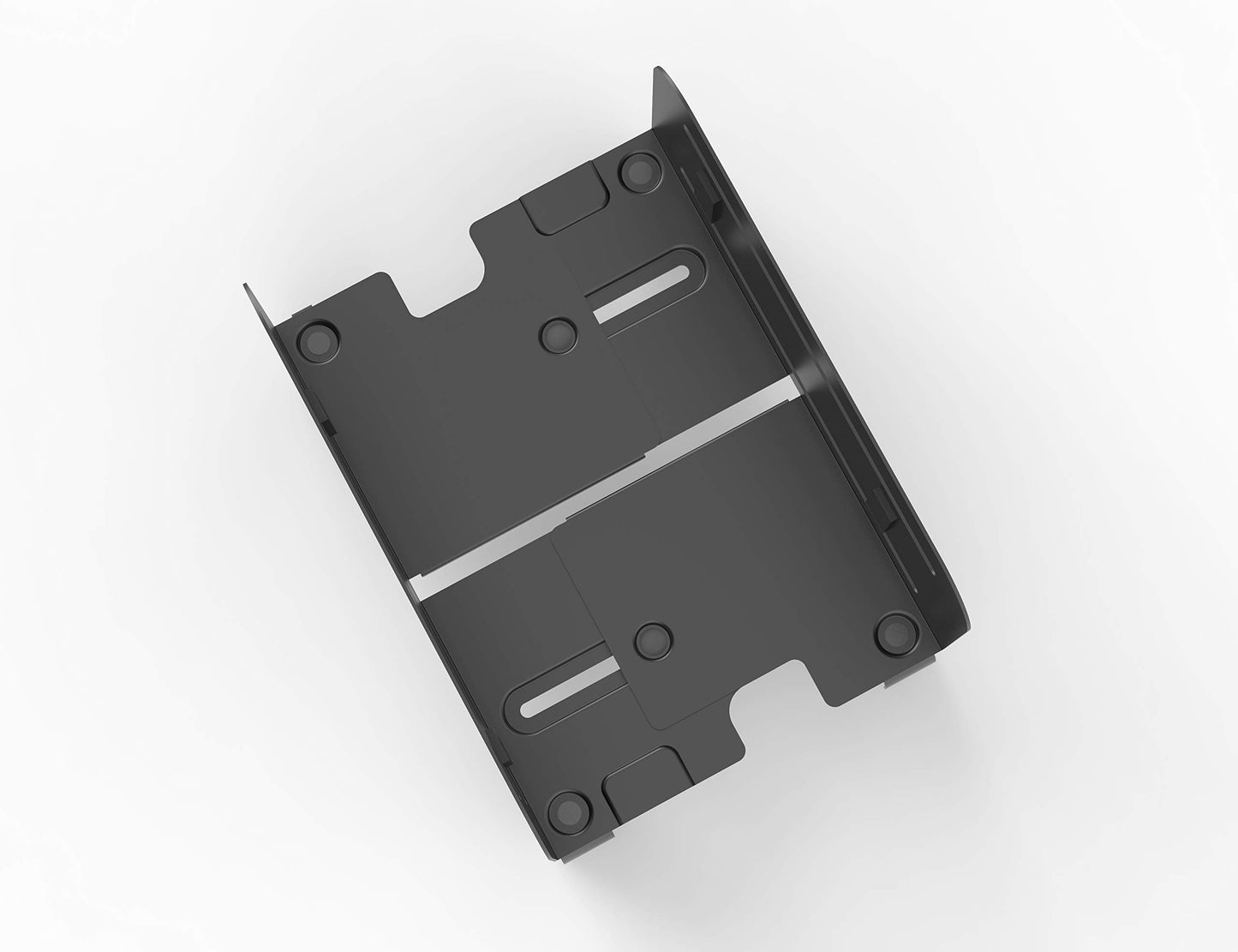 Stand Up Desk Store | Adjustable Rolling CPU Desktop Tower | Underdesk Stand for Computer Cases 4.8'' to 8''