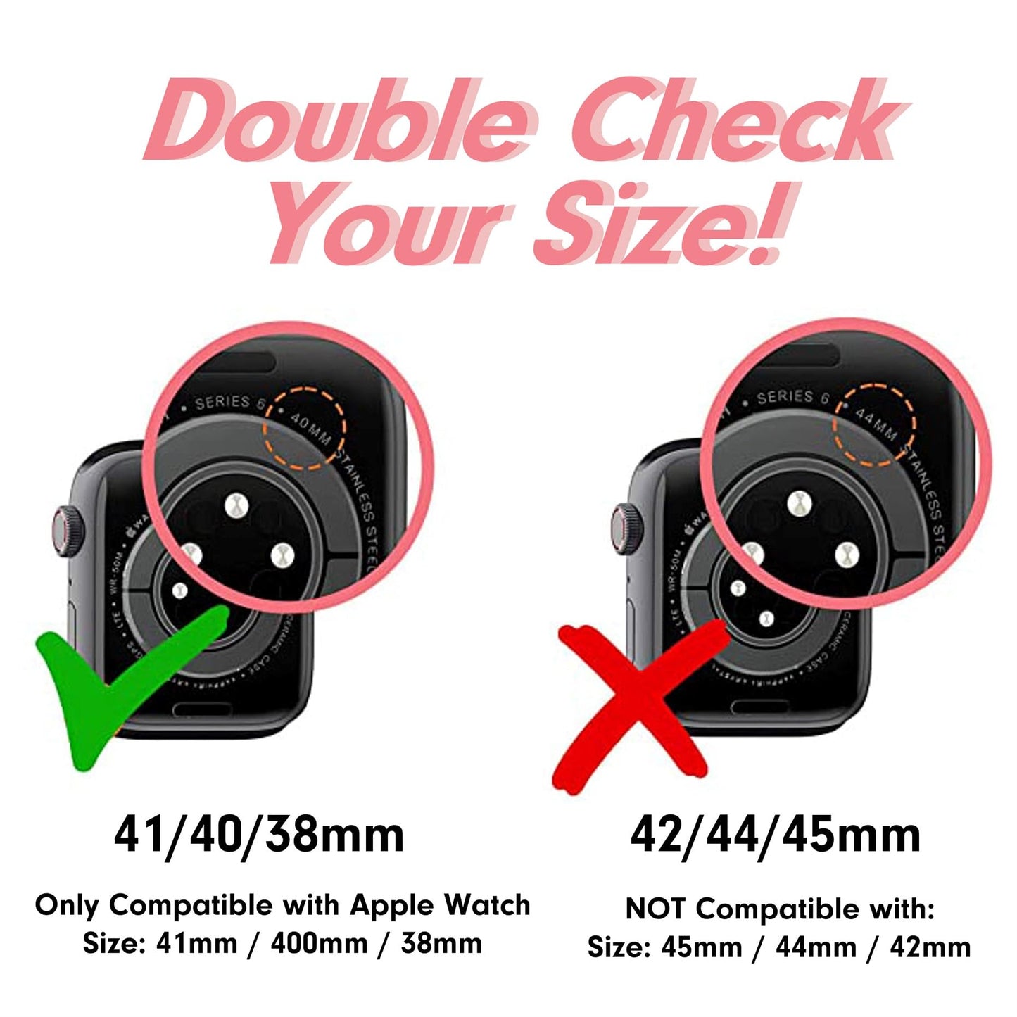 Sonix x Sanrio Apple Watch Cover | Bumper Case for Apple Watch | Protective Silicone Cover | Fits 38mm/40mm/41mm | Pochacco - White