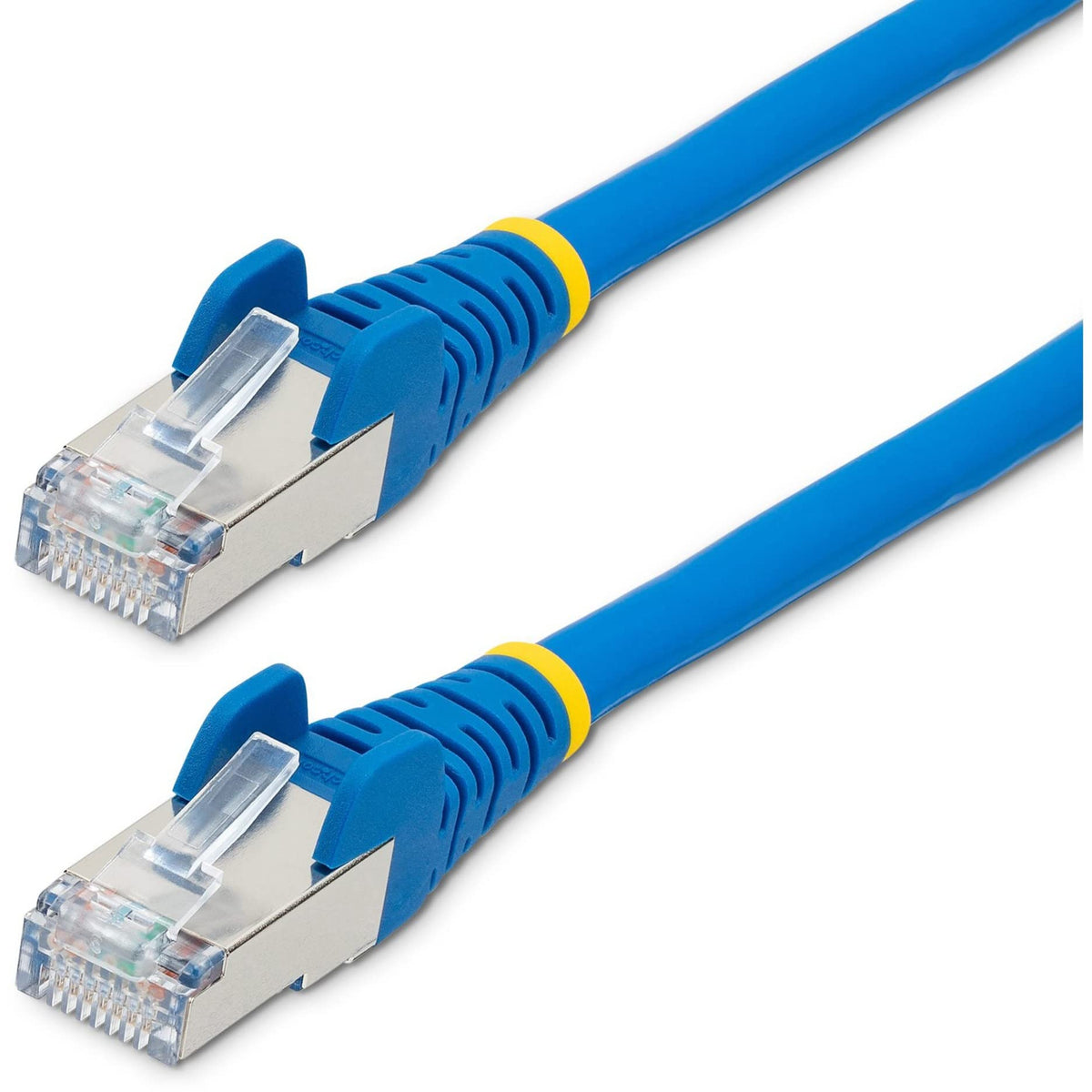 StarTech 15ft Cat6a Snagless Ethernet Cable, S/FTP, 100W PoE, LSZH, Blue