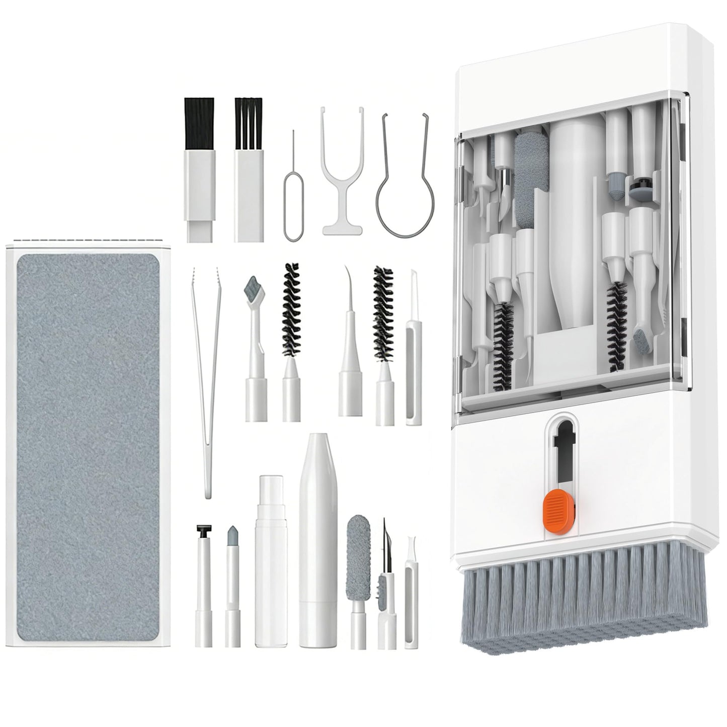 Lanrxs 22 in 1 Precision Cleaning Kit - Professional Electronic Cleaning kit Cleaning Tools for Phone, airPods Headset, Keyboards, Cameras, Laptop