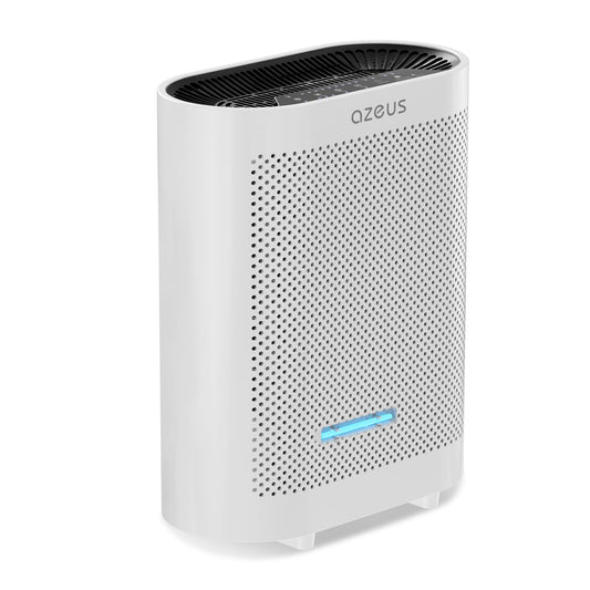 AZEUS GL-FS32 Air Purifier for Large Rooms up to 2160 Sq Ft, 5-in-1 H13 True HEPA Filter Removes 99.97% of 0.3 Micron Particles, Centrifugal Fan, Auto