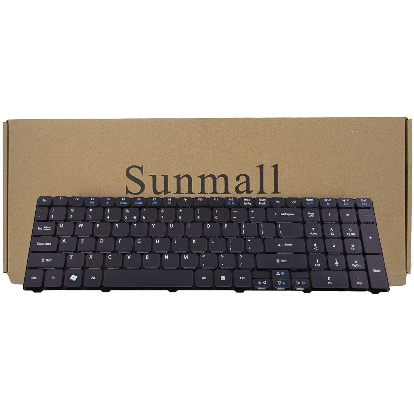 SUNMALL Laptop Keyboard Replacement Compatible with Acer Aspire 5253 5336 5551 5552 5733 5733z 5733z-4851 5742 5750 7551 5810 Series US Layout