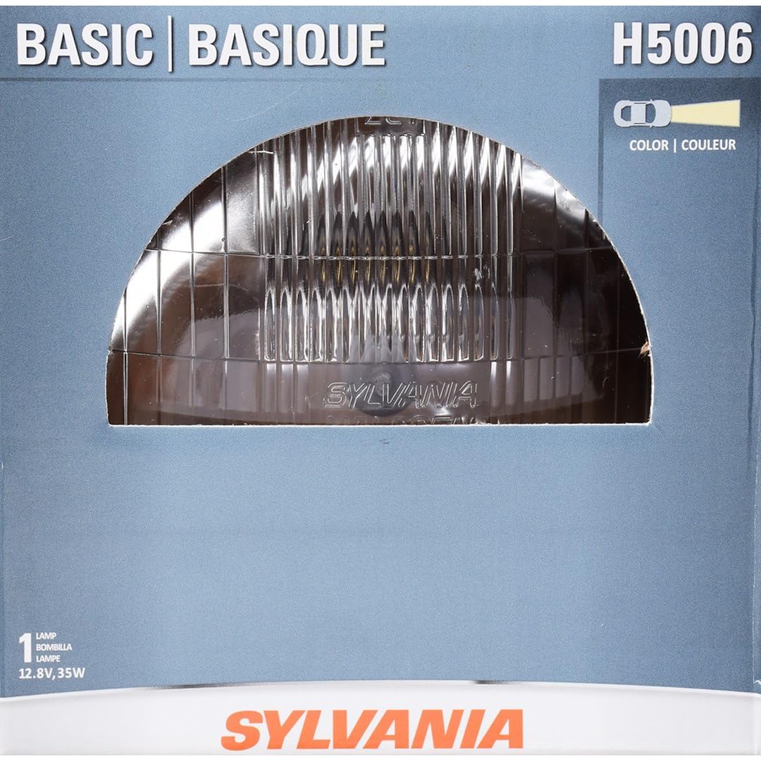 SYLVANIA - H5006 Basic - High Performance Halogen Bulb, 30834 (1 Pack)