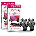 HangSmart TV Wall Mount 2-Pack - Universal Compatibility for 19-100 inch TVs, Dual Bundle, Holds up to 150lbs, Easy DIY Installation, Complete Kit