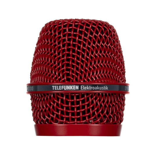 TELEFUNKEN Elektroakustik HD03-RED | M80 Replacement Microphone Grill Red