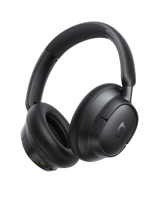 Baseus Bass BH1 NC Adaptive Active Noise Cancelling Headphones, Real-Time Adaptive Hybrid ANC, SuperBass 2.0, LDAC Hi-Res Sound, 80H Playtime, 5-Mic…