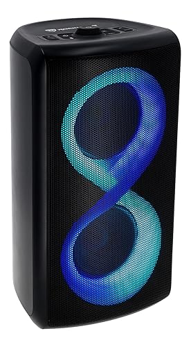 Rockville Elite Party 5 1200w Bluetooth LED Party Speaker, Extremely Loud, Bass Boost, Portable, Wireless Linking, 1 Hour Fast Charging