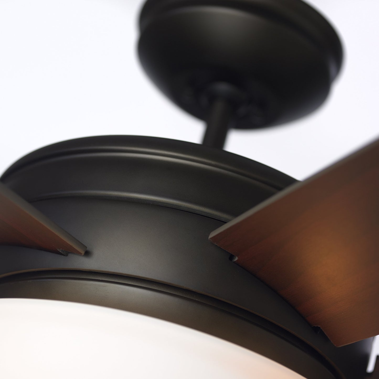Emerson CF411ORB Cronley, 54" Blade Span with integrated light fixture, Includes 4.5" Downrod and Remote Control with Receiver