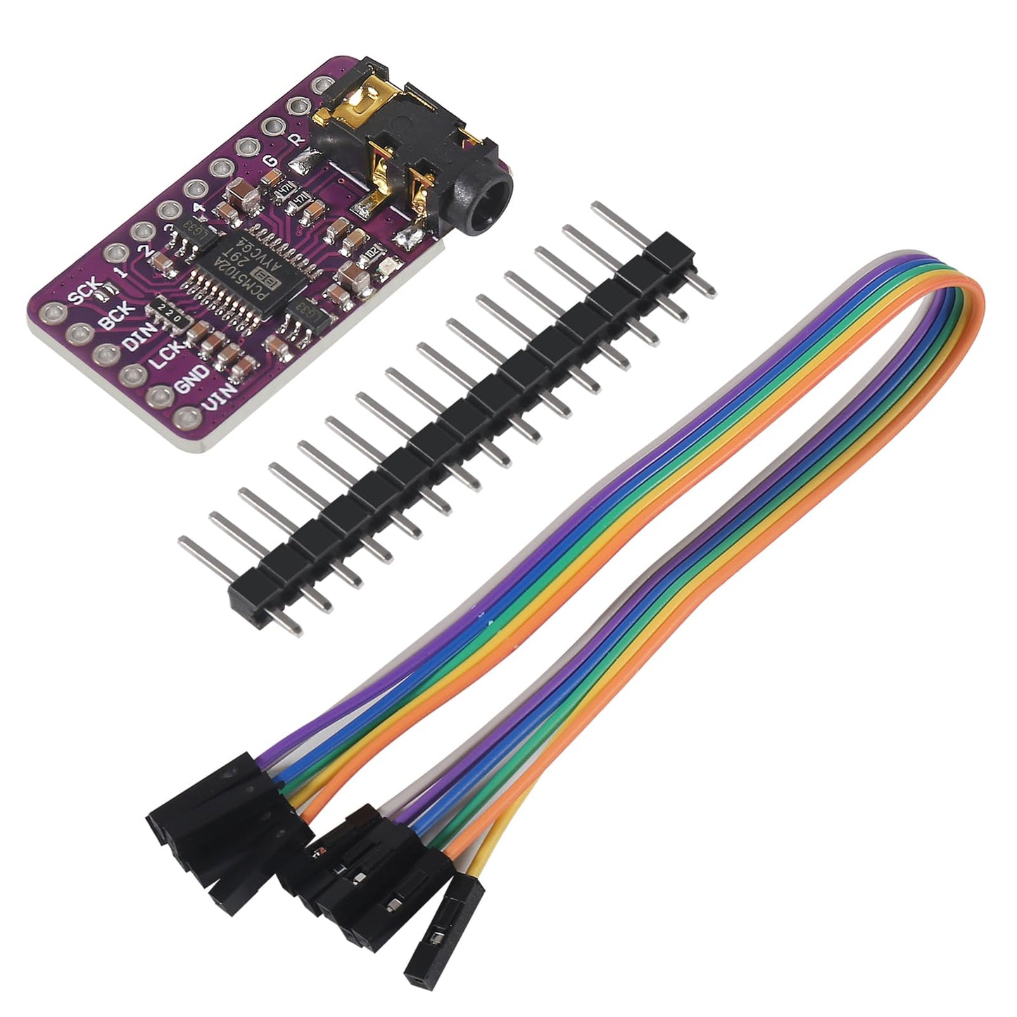 PCM5102 Interface I2S IIS Decoder Module Lossless Digital Audio Digital to Analog Converter for Arduino for Raspberry Pi
