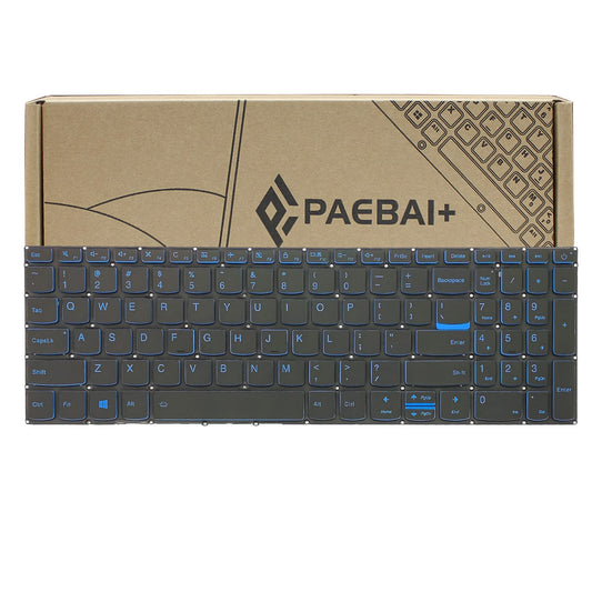 PAEBAI+ Replacement Laptop Keyboard Backlight for Lenovo IdeaPad 320-15abr 320-15iap 320-15ast 320-15ikb 320-15isk L340-15 340C-15 US Layout