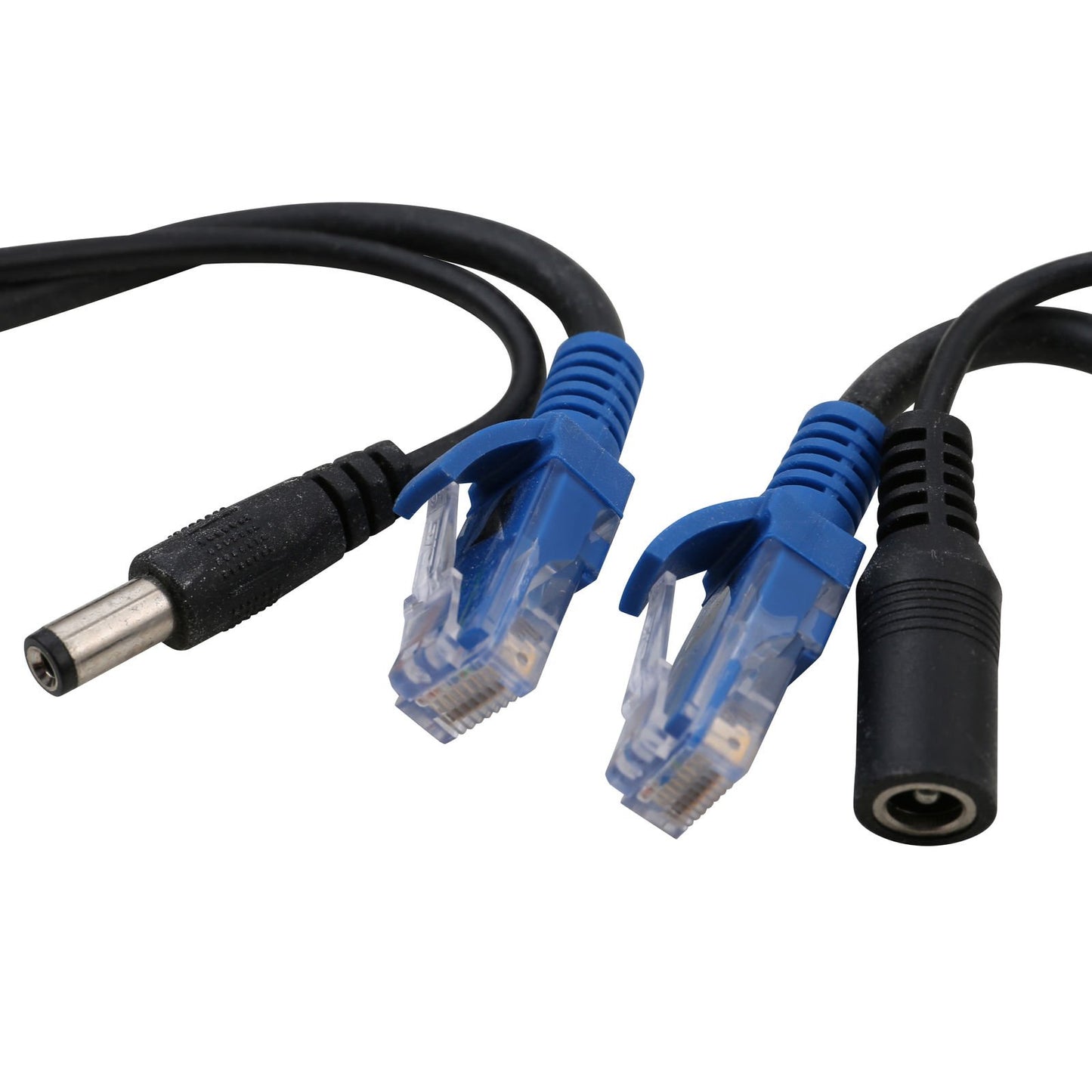 UHPPOTE PoE Splitter Injector Adapter Power Over Ethernet 100M Network UTP 8 Cores