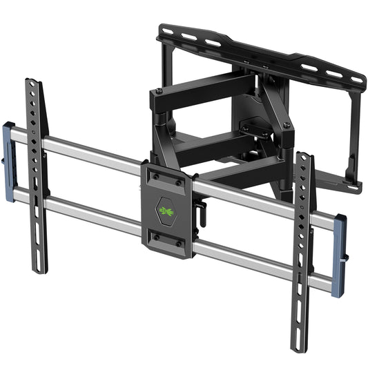 Outdoor TV Wall Mount for 47-90 Inch Television, Mount with Swivel and Tilt, Full Motion Weatherproof TV Bracket with Articulating Dual Arms, Max VESA