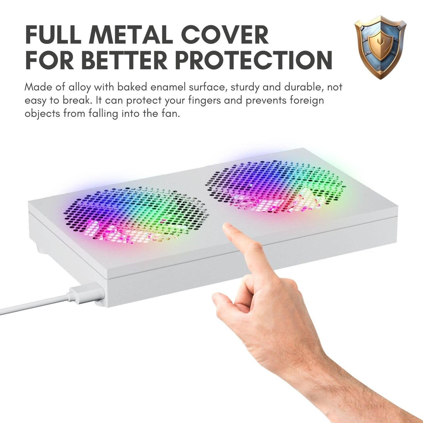 High Airflow Cooling Fan 260mm 5V USB Fan for Computer Cooler TV Small Box and Other Electronics