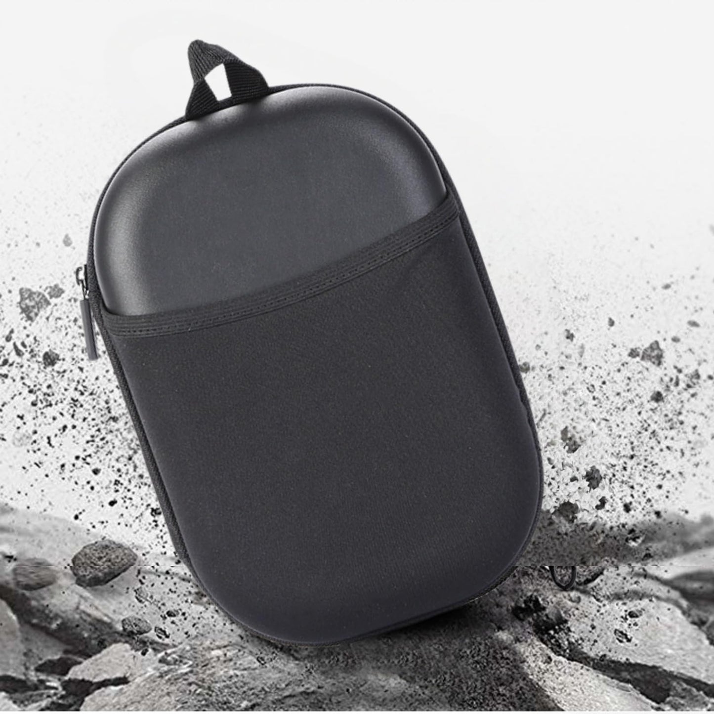 Honlyn Headphones Case for Bose QC45/QC35/QC25/QC15/QC Ultra II/Ultra Gaming Headset, QC25, PU Hard Shell Travel Carrying Case Bag with Cable Storage