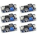 DZS Elec 6pcs XL6009 DC-DC Booster Converter Module 3V-32V to 5V-35V 4A Adjustable Step-up Voltage Regulator 5V 9V 12V 24V Power Supply Module