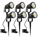 Romwish LED Landscape Spotlight 5W, Outdoor Landscape Lighting 120V Plug-in, 550LM Waterproof LED Landscape Lights, Landscape Spot Lights for Yard