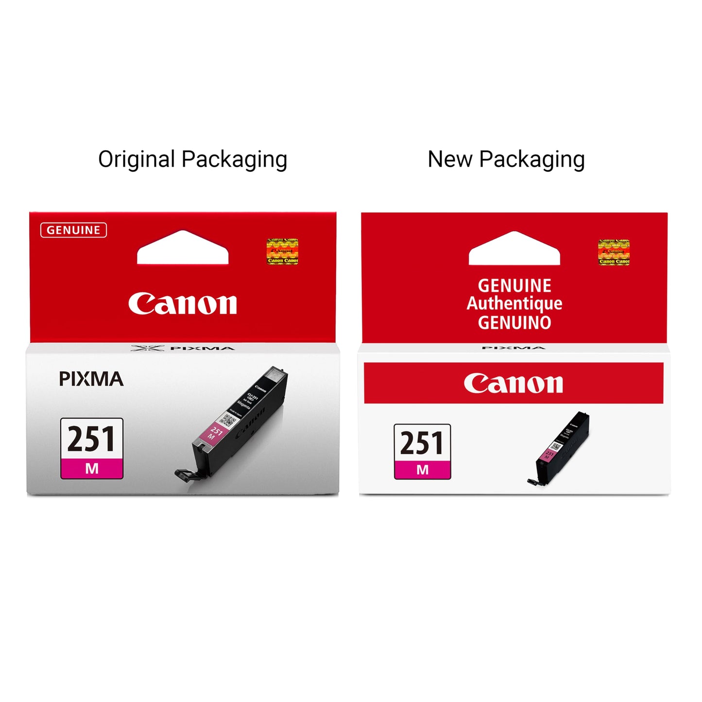 Canon CLI-251 Genuine Magenta Ink Tank, Compatible with MG6320, IP7220 & MG5420, MX922, MG5520, MG6420, MG7120, iX6820, iP8720, MG7520, MG6620,