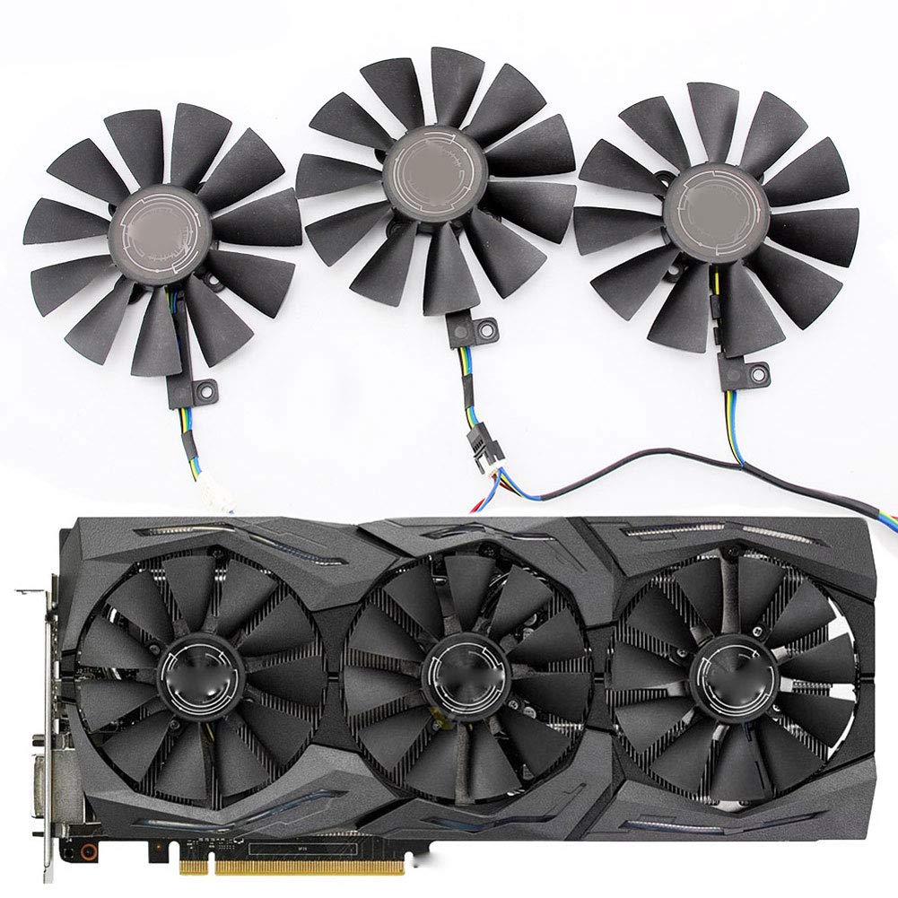 87MM T129215SU 4Pin Cooling Fan for ASUS GTX 980 Ti R9 390X 390 GTX 1060 1080 1070 1070Ti RX 480 580 Graphics Card Cooler Fans (ABC)